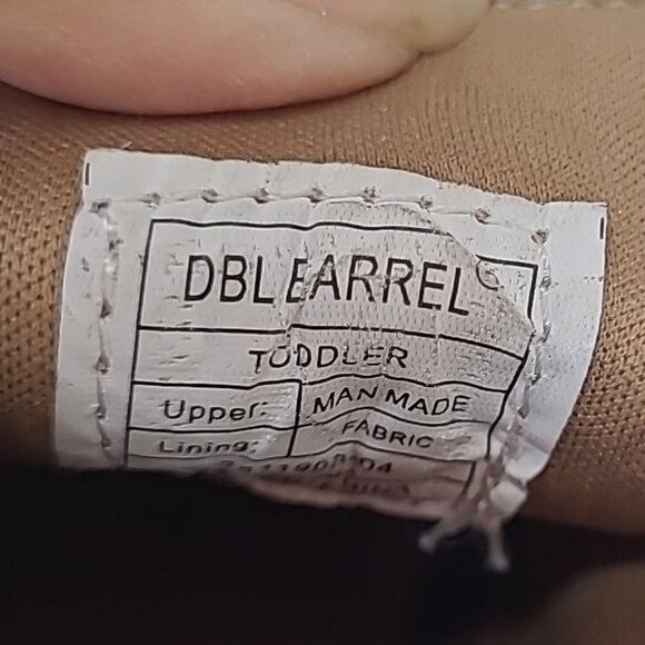 DBL Barrel Toddlers Boy's Shoes Size 4  Soft Chukka Embossed Inlay - Picture 10 of 15